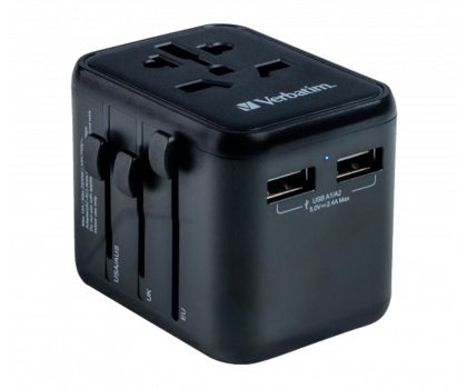 Adapter podrózny Verbatim Uniwersalny adapter podróżny UTA-01
